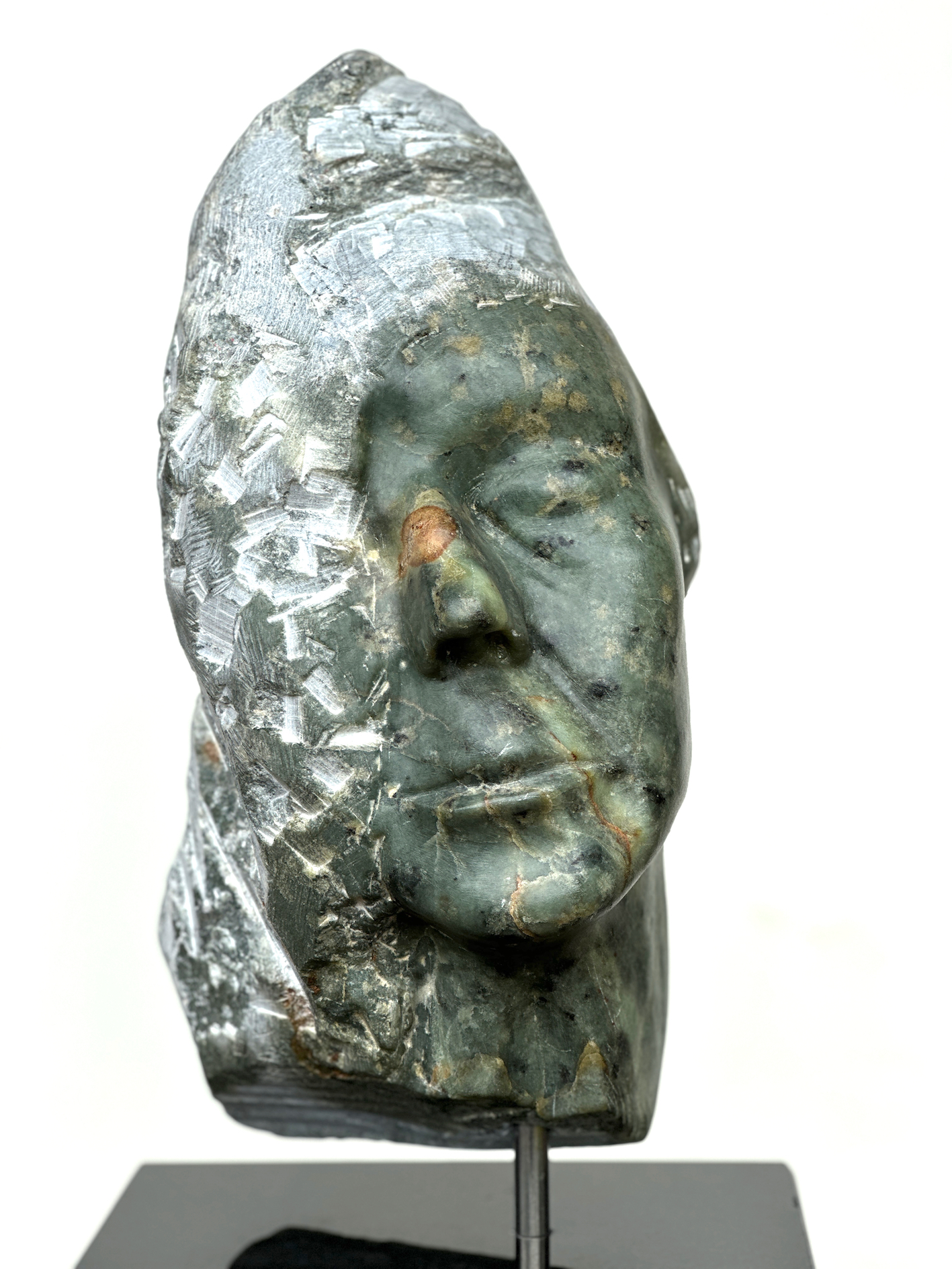 Porträt Speckstein 14x14x33 cm